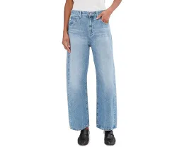 Джинсы AG Hattie с высокой посадкой и бочкообразным силуэтом