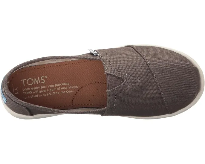Детские лоферы TOMS Kids Alpargata 2.0 из хлопка