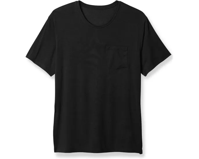 Футболка Tommy John Second Skin с коротким рукавом и нагрудным карманом