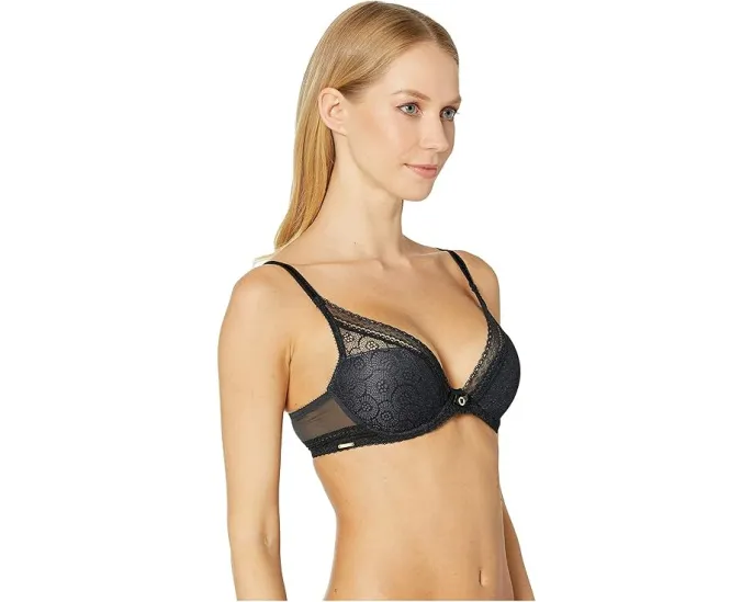 Бюстгальтер Chantelle Festivite Lace Plunge с глубоким вырезом и легким наполнителем