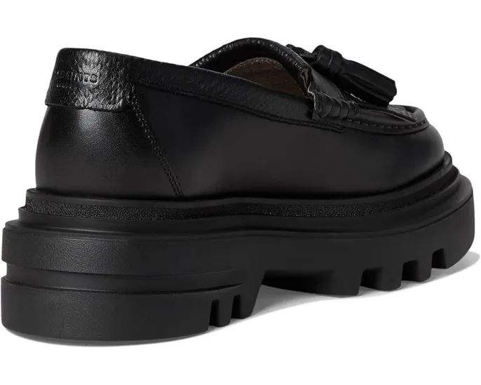 Лоферы AllSaints Beth с кисточками на массивной подошве