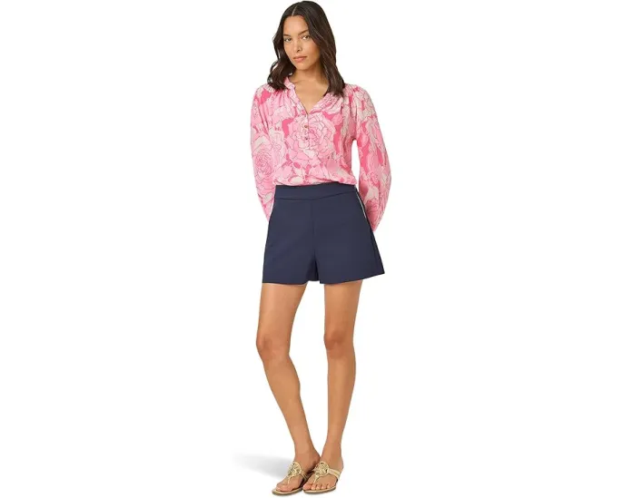 Шорты Sarissa Stretch от Lilly Pulitzer с высокой посадкой