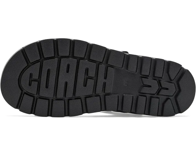 Сандалии COACH Brynn Leather кожаные с ремешками