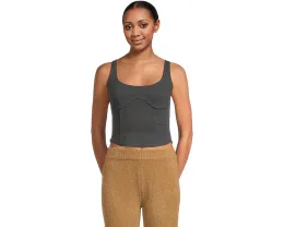 Топ UGG Lennox с корсетным стилем и вышитым логотипом