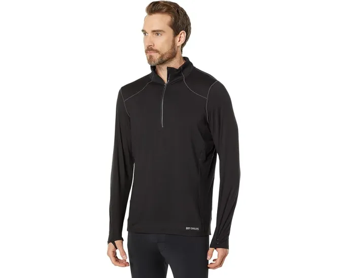 Футболка Hot Chillys Clima-Trek Zip-Tee с защитой UPF 30