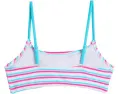 Подростковый бикини-кроп Snapper Rock Kids Sorbet Stripe с UPF50+