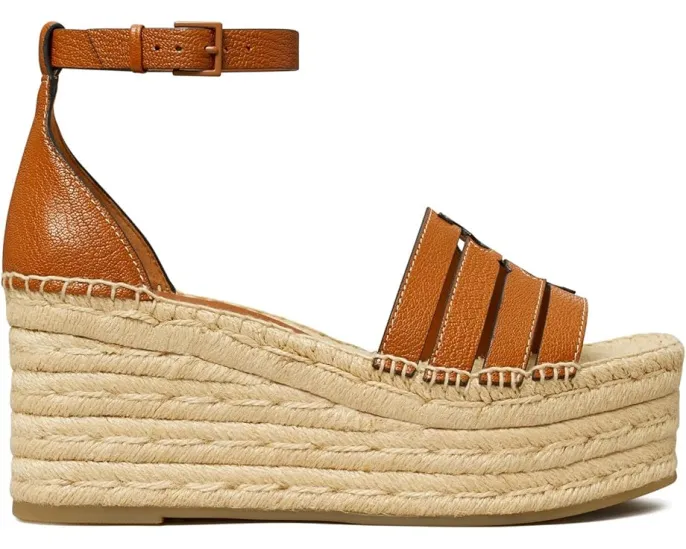 Босоножки Tory Burch Ines на платформе 80 мм с ремешком на щиколотке
