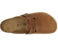 Классические клоги Boston из промасленной кожи с анатомической стелькой Birkenstock