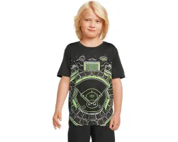 Under Armour Kids футболка Tech Baseball Field с принтом