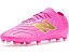 Бутсы New Balance Tekela Team Low Mg V5 розовые для скорости и контроля