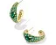 Серьги-кольца Kendra Scott Bella Hoop с кристаллами и филигранью
