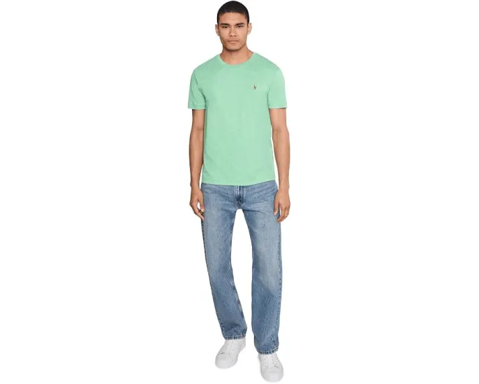 Футболка Polo Ralph Lauren Custom Slim Fit из мягкого хлопка с вышитым логотипом