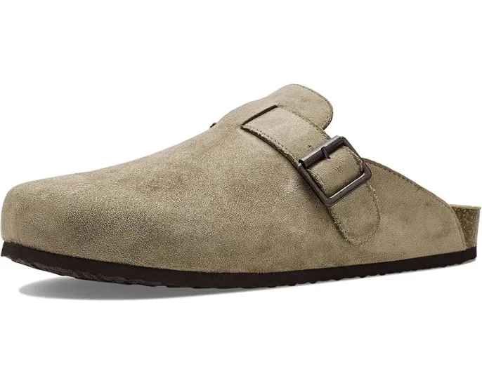 Steve Madden мужские клоги из замши с регулируемой пряжкой