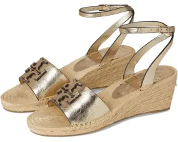 Эспадрильи Tory Burch Ines Wedge Espadrille 50Mm на танкетке с ремешком на щиколотке