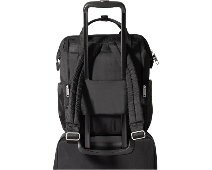 Baggallini Рюкзак Windsor с защитой от кражи и рукавом для чемодана
