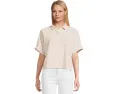 Рубашка Striped Boxy Button Down от Lilla P свободного кроя