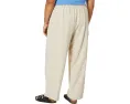 Брюки Madewell Plus Pull-On Wideleg из льна