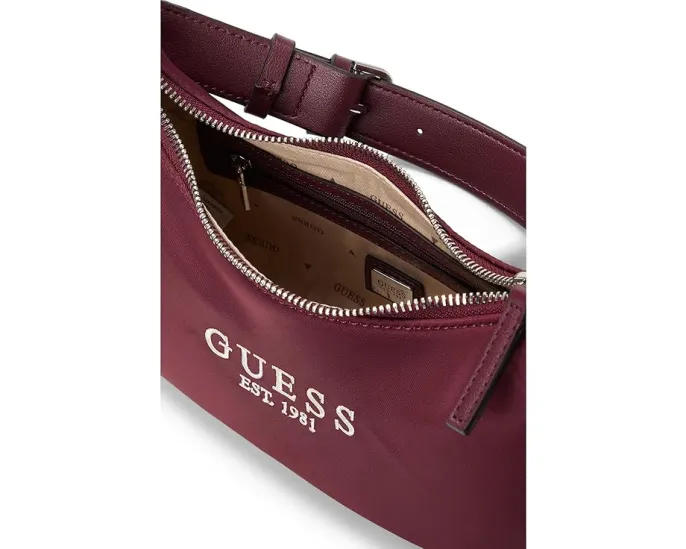 Сумка через плечо GUESS Arona из нейлона с регулируемым ремнем
