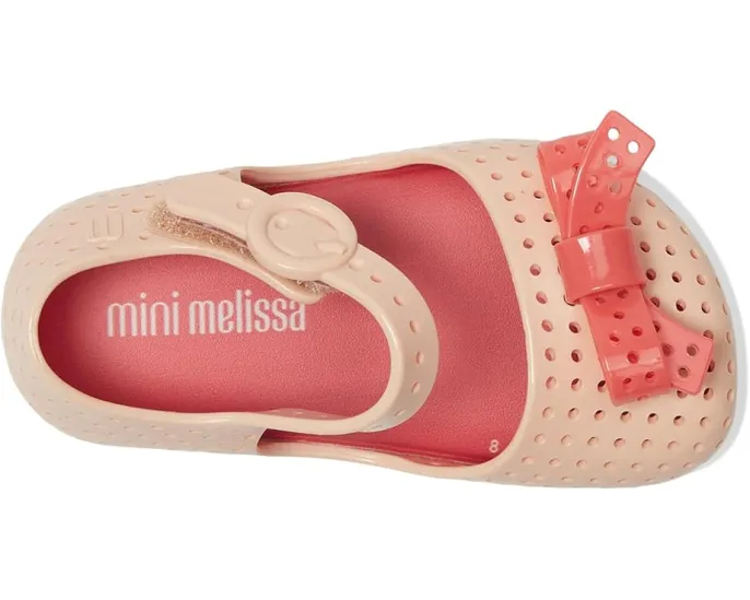 Mini Melissa балетки Furadinha Pop для детей с перфорацией и стелькой Grenflex