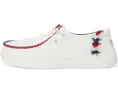 Кроссовки Hey Dude Wendy Espadrille Americana с круглым носком и стелькой с эффектом памяти