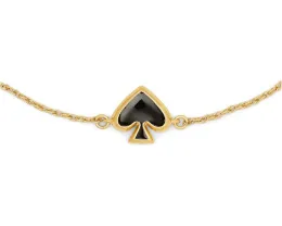 Браслет Everyday Spade Enamel Slider с регулируемой застёжкой от Kate Spade New York