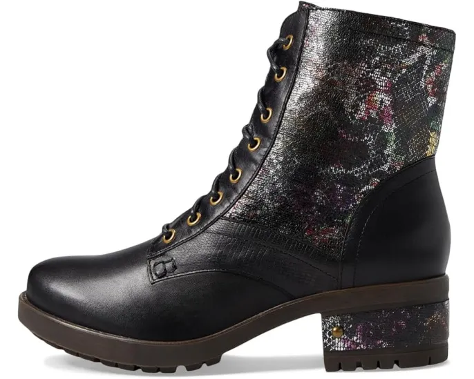 Ботильоны L'Artiste by Spring Step Marty-Met с металлическим эффектом и цветочным принтом