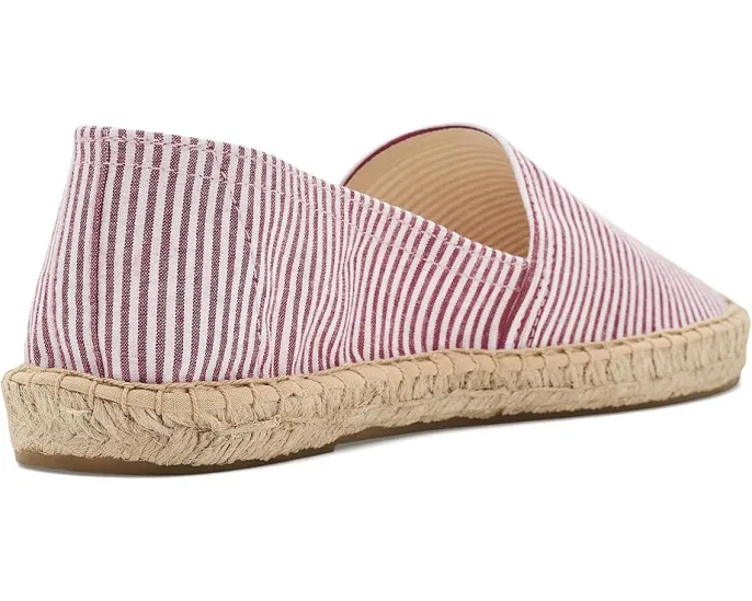 Эспадрильи Soludos Seersucker Original из хлопка с джутовой подошвой
