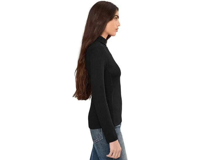Водолазка Madewell Coverstitch с драпировкой из вискозного рубчика