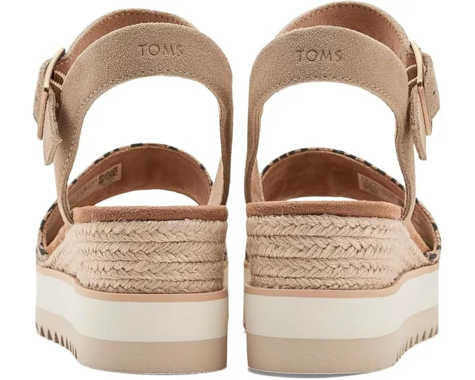 Босоножки TOMS Diana на платформе с ремешком на щиколотке