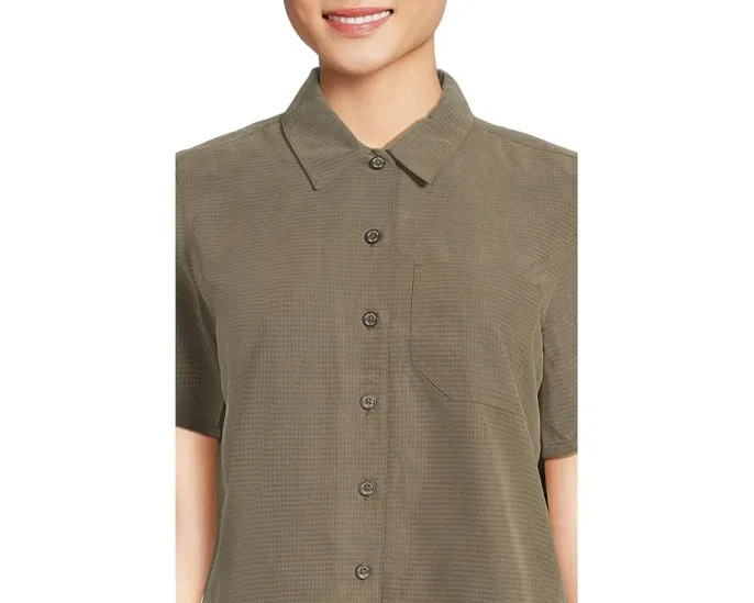 Женская рубашка Royal Robbins Desert Pucker с коротким рукавом из TENCEL Modal