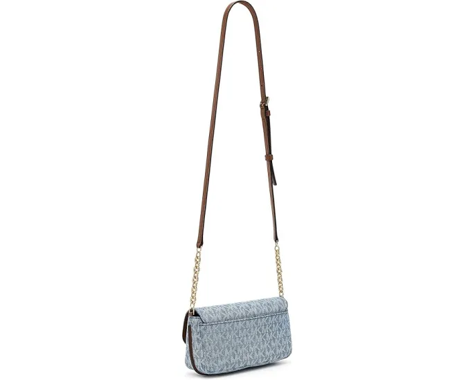 Кросс-боди MICHAEL Michael Kors Nolita Small Flap Chain из денима с цепочкой