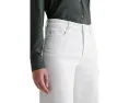 Джинсы AG Jeans Saige с завышенной талией и широкими штанинами в цвете Gallery White