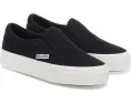 Superga 2740 платформенные слипоны из хлопкового канваса