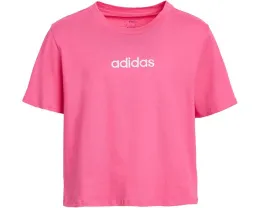 Футболка adidas Kids с вышитым логотипом из мягкого хлопкового джерси