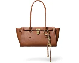 Маленькая сумка тоут Hamilton Moderne через плечо с шармом MICHAEL Michael Kors