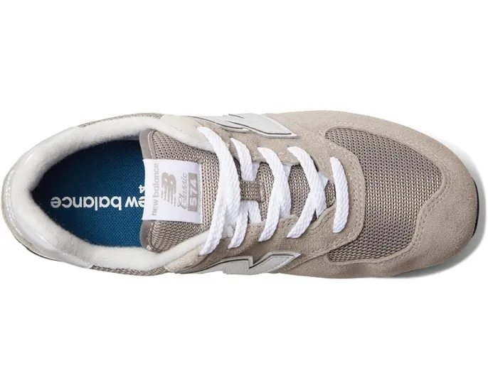 New Balance 574 Core кроссовки для детей старшего возраста с верхом из замши и сетки