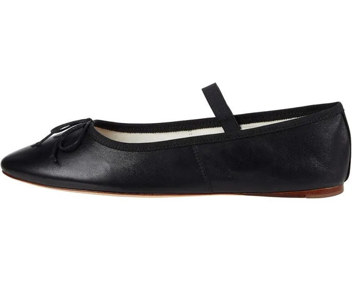 Балетки Loeffler Randall Leonie из плетеной кожи с бантом