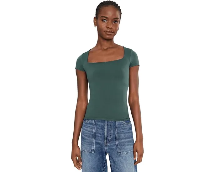 Футболка Clean Lines Sunfade Baby Tee от Free People