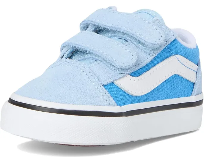 Детские кроссовки Vans Old Skool V на липучках