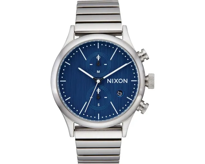 Хронограф Nixon Station Chrono с японским механизмом Miyota и водонепроницаемостью 10 ATM