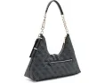 Сумка GUESS Yvonne Logo Hobo через плечо с цепочкой, стеганая