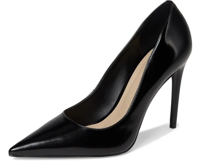 Туфли лодочки Steve Madden Noir на шпильке с острым носком из кожи