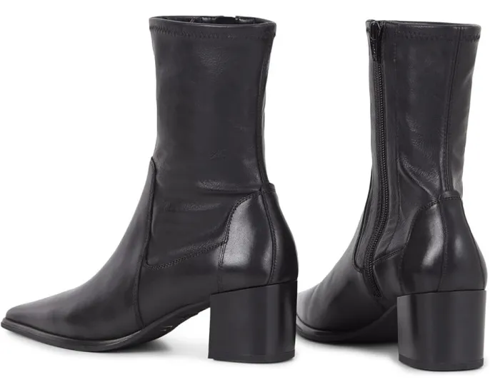 Ботильоны Giselle Leather Stretch Booties Vagabond Shoemakers с каблуком