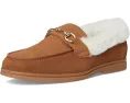 Лоферы Spring Step Laurin из замши с искусственным мехом и съемной стелькой
