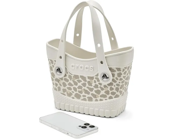 Сумка Crocs Cheetah Micro Tote с леопардовым принтом