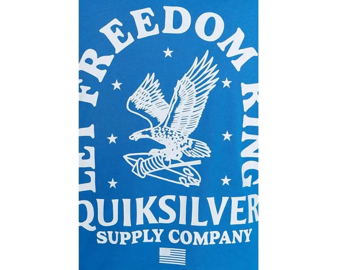 Футболка Quiksilver Freedom Ring с принтом