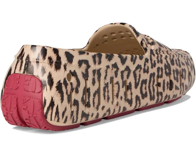 Лоферы Floafers Posh Driver Animal Print с массажной стелькой