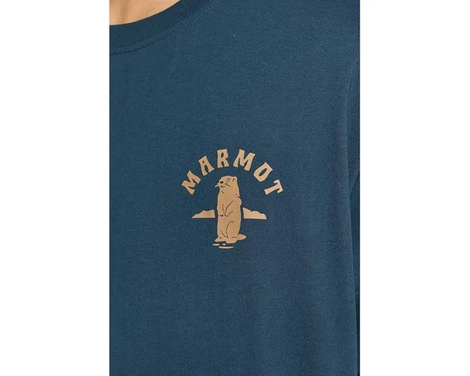 Футболка MMW Circle Critter Tee с принтом от Marmot