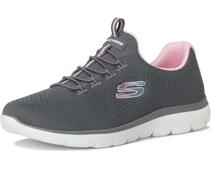 Кроссовки SKECHERS Summits Radiant Flow с технологией No Tie Fit