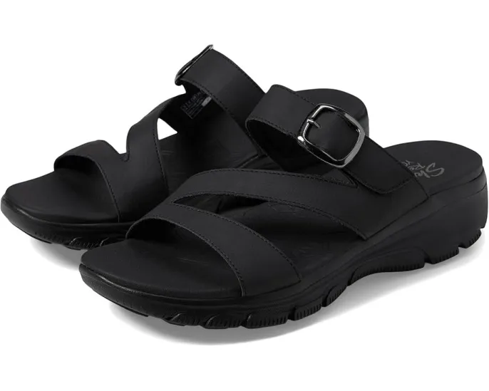 Сандалии Skechers Easy Going Slide On By с платформой и стелькой Yoga Foam